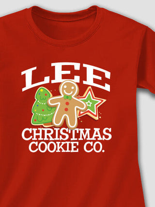 Christmas Cookie Company : Adult Ladies Fitted T-Shirt