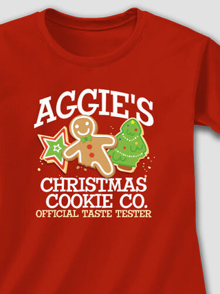 Christmas Cookie Tester : Printed T-Shirts