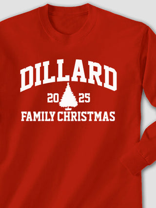 Christmas Varsity : Printed Long Sleeves