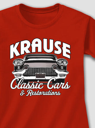 Classic Cars : Adult Ladies Fitted T-Shirt