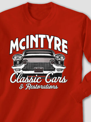 Classic Cars : Printed Long Sleeves