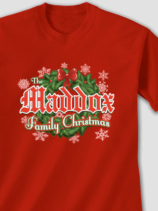 Family Christmas : Printed T-Shirts