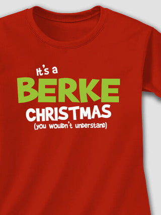 Family Christmas Thing : Adult Ladies Fitted T-Shirt