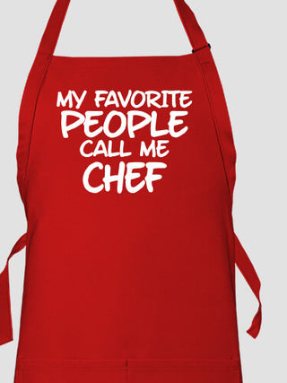 Favorite People : Printed Aprons