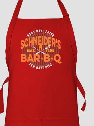 Few Have Died BBQ : Printed Aprons