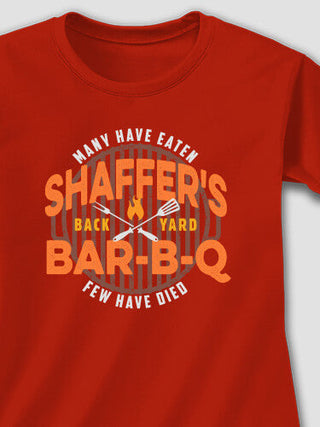 Few Have Died BBQ : Adult Ladies Fitted T-Shirt