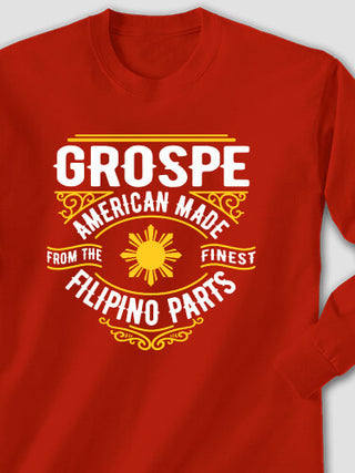 Filipino Parts : Printed Long Sleeves