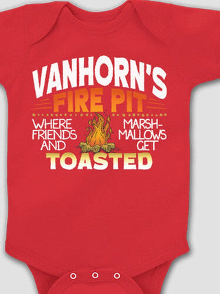 Fire Pit : Printed Baby Bodysuits