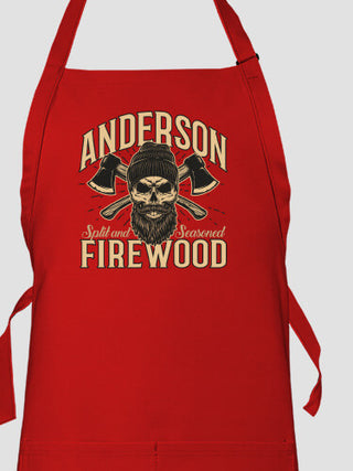 Firewood : Printed Aprons