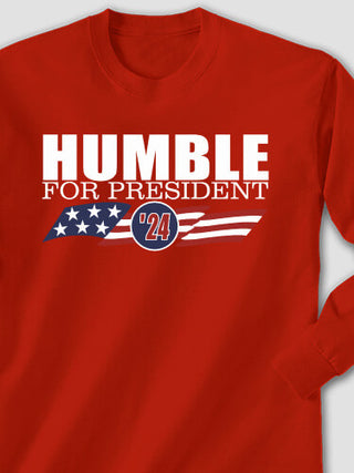 For President : Printed Long Sleeves