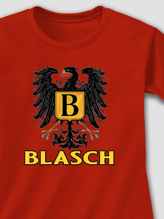 German Monogram : Adult Ladies Fitted T-Shirt