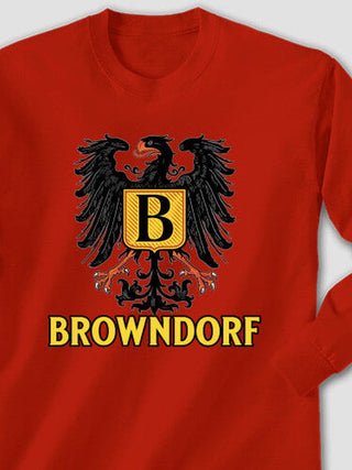German Monogram : Printed Long Sleeves