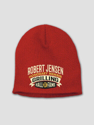 Grilling Hall Of Fame : Embroidered Beanies