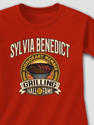 Grilling Hall Of Fame : Printed T-Shirts