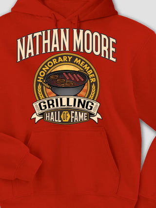 Grilling Hall Of Fame : Printed Hoodies