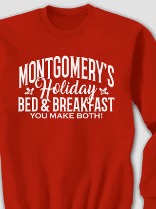 Holiday Bed And Breakfast : Printed Sweatshirts