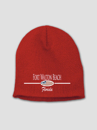 Hometown Flag : Embroidered Beanies