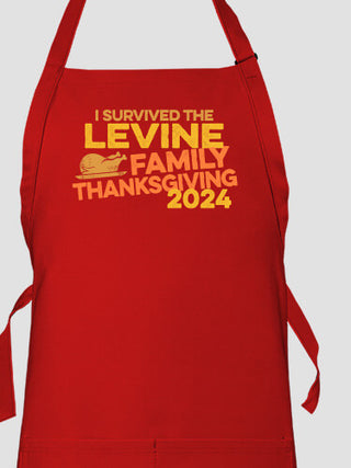 I Survived Thanksgiving : Printed Aprons
