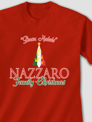Italian Family Christmas : Printed T-Shirts