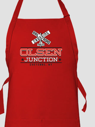 Junction : Printed Aprons