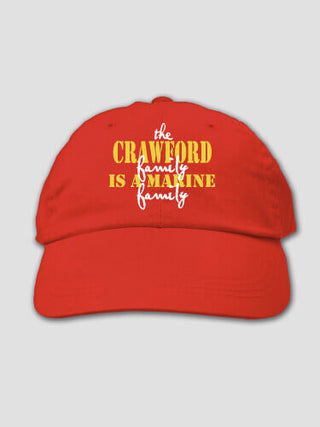 Marine Family : Embroidered Baseball Hats