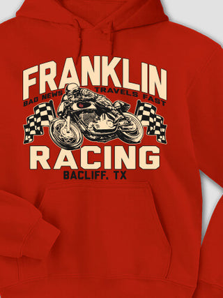 Motorcycle Racing : Printed Hoodies
