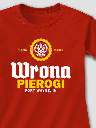 Pierogi : Adult Ladies Fitted T-Shirt