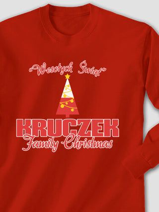 Polish Family Christmas : Printed Long Sleeves