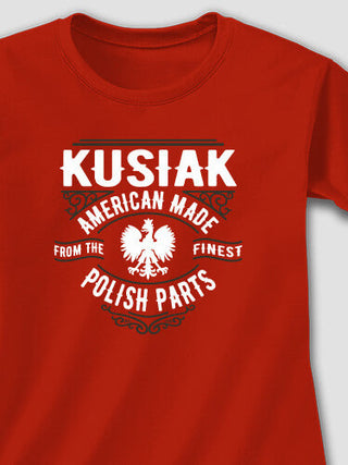 Polish Parts : Adult Ladies Fitted T-Shirt
