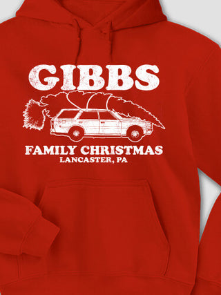 Retro Family Christmas : Printed Hoodies