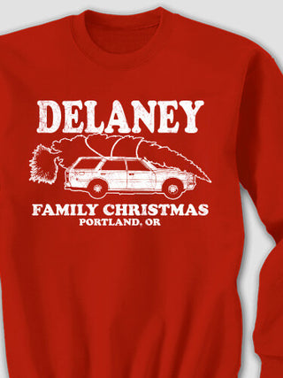 Retro Family Christmas : Printed Sweatshirts