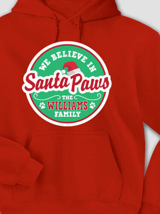 Santa Paws : Printed Hoodies