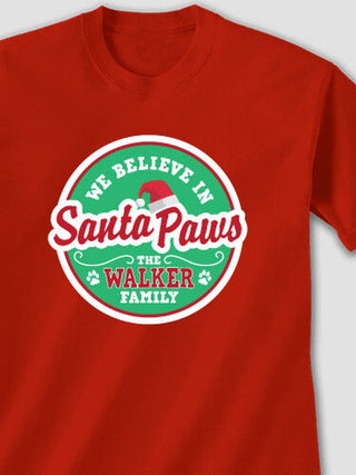 Santa Paws : Printed T-Shirts