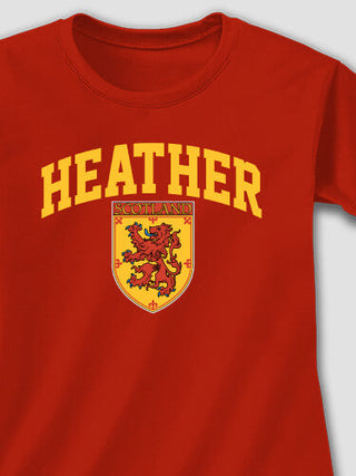 Scottish Standard : Adult Ladies Fitted T-Shirt