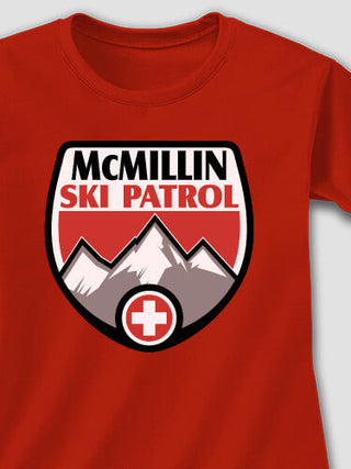 Ski Patrol : Adult Ladies Fitted T-Shirt