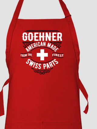 Swiss Parts : Printed Aprons