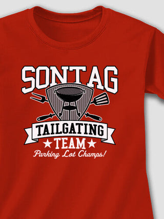 Tailgating Team : Adult Ladies Fitted T-Shirt
