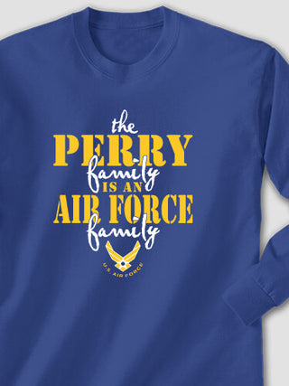 Air Force Family : Printed Long Sleeves