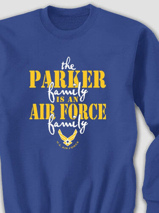Air Force Family : Printed Sweatshirts