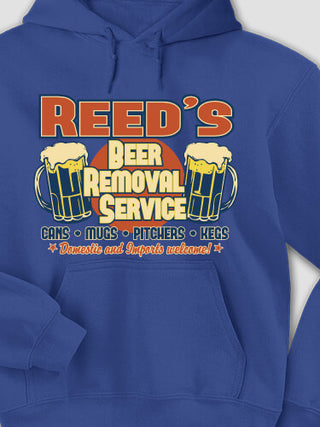 Beer Removal : Printed Hoodies