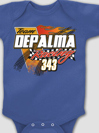 Classic Racing Team : Printed Baby Bodysuits