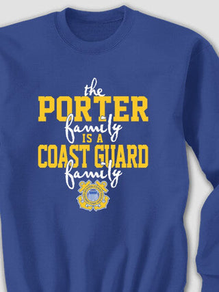 Coast Guard Family : Printed Sweatshirts