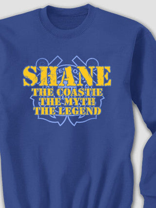 Coast Guard Myth Legend : Printed Sweatshirts