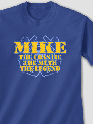 Coast Guard Myth Legend : Printed T-Shirts