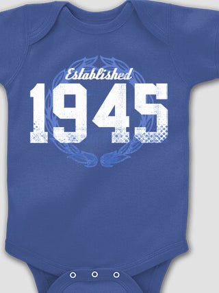 Established : Printed Baby Bodysuits