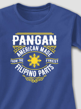 Filipino Parts : Adult Ladies Fitted T-Shirt