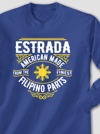 Filipino Parts : Printed Long Sleeves