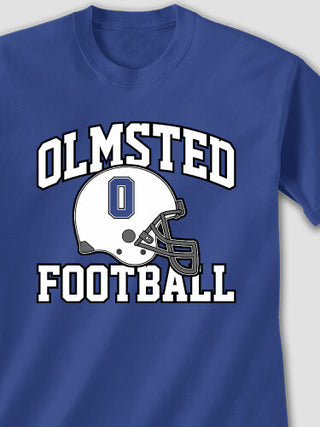 Football Helmet : Printed T-Shirts
