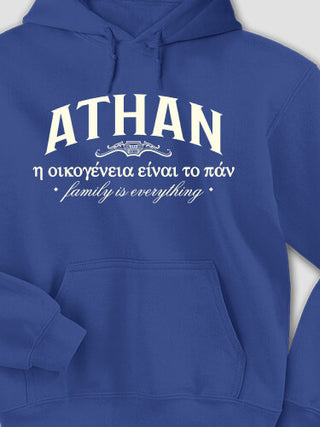 Greek Family Is Everything : Printed Hoodies