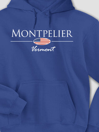 Hometown Flag : Printed Hoodies